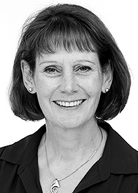 Black and white picture of Jacqueline Ward, Chief Human Resources Officer