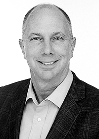 Black and white picture of Kurt Laning, EVP Non-Qualified and BOLI Solutions